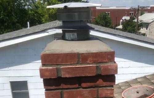 chimney repair cap installation